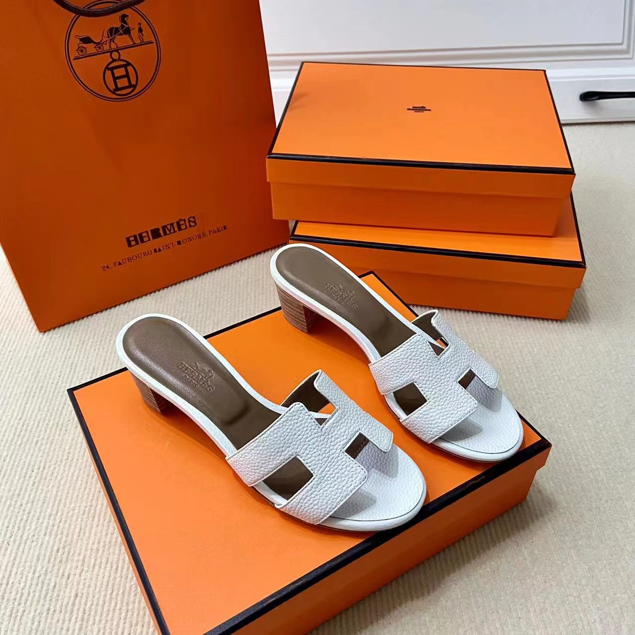 에르메스 올수공 오란 슬리퍼 샌들 토고 03